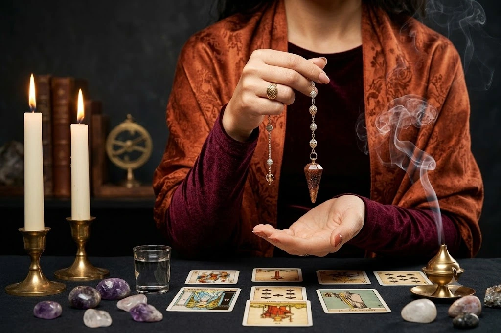 Consulta com Pendulo - Tarot Portugal